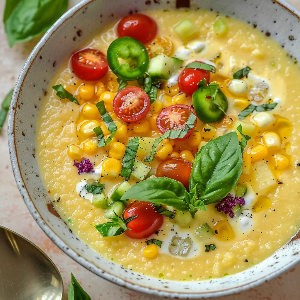 Douceur maïs froide