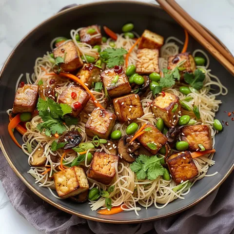 Vermicelles sautées en poêle