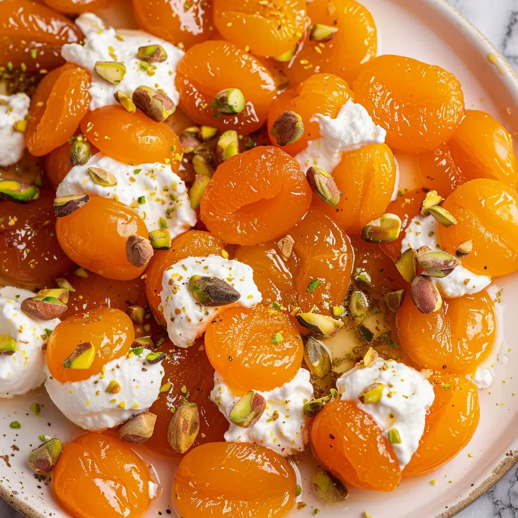 Abricots et pistaches