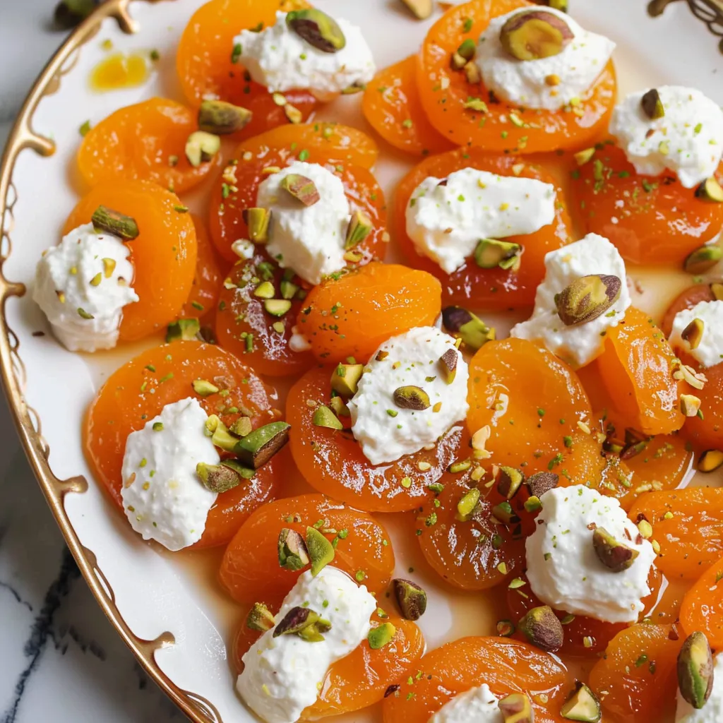 Kuru Kayısı : Délice turc aux pistaches et ricotta