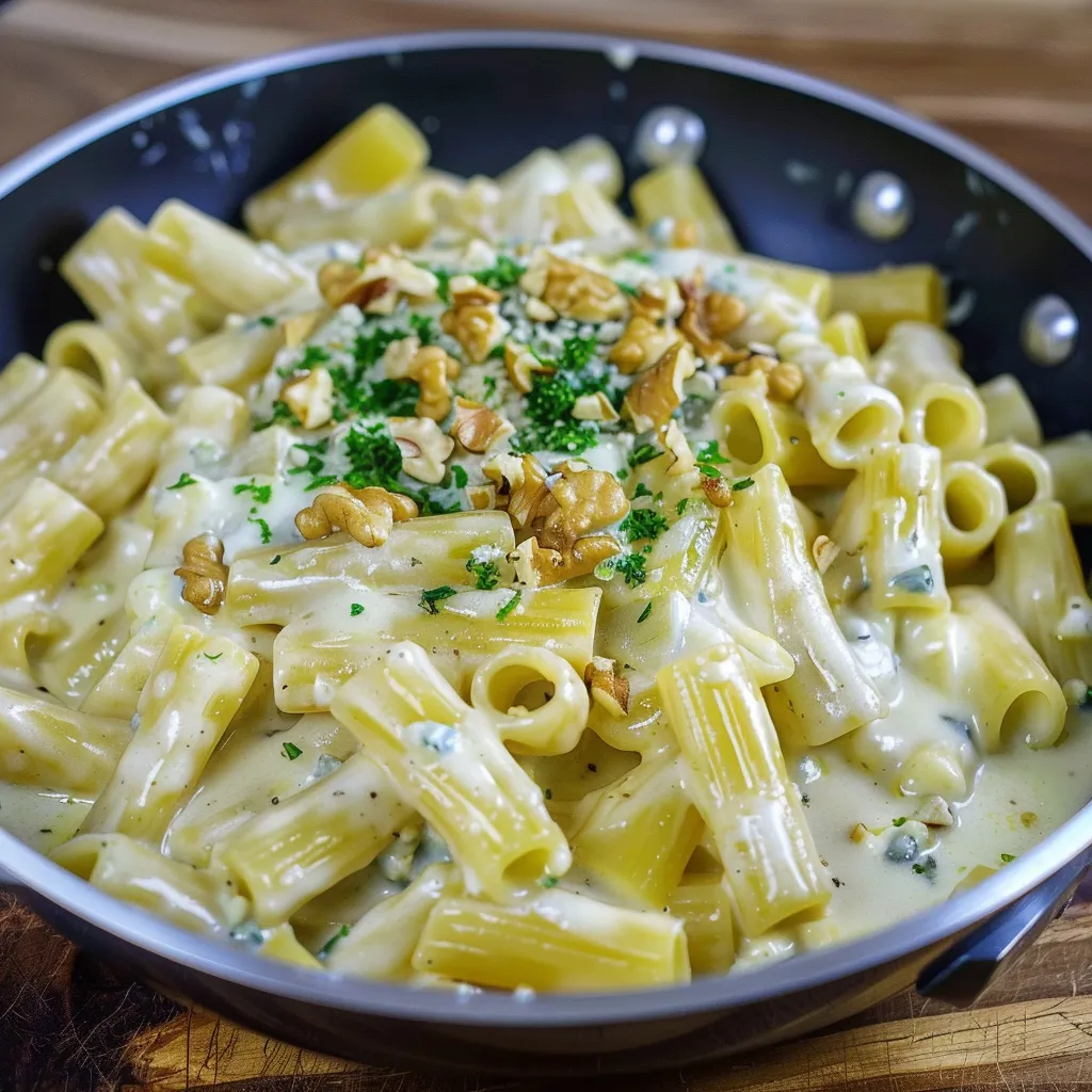 Poireaux et bleu généreux