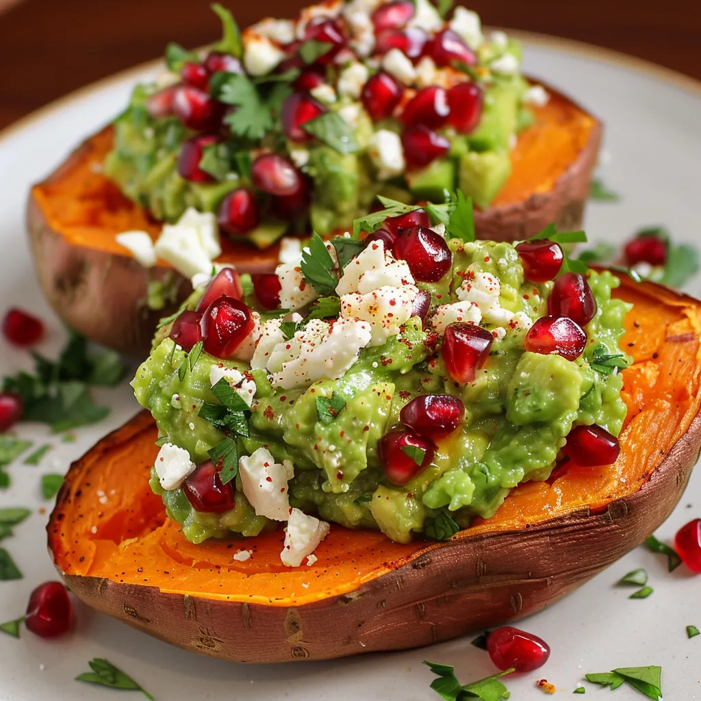 Douces guacamole feta facile