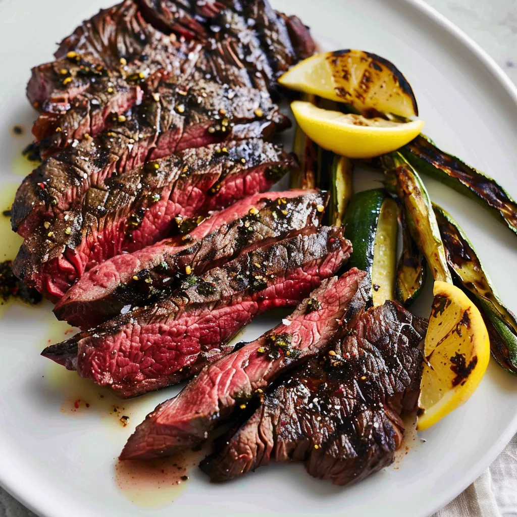 Bœuf grillé au sumac bien tendre et doré