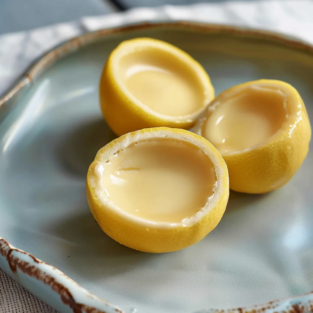 Citrons crémeux irrésistibles