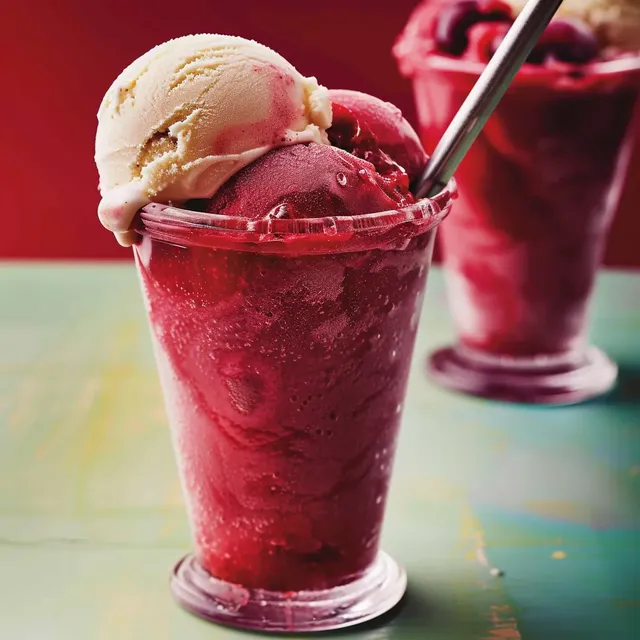 Mont-Blanc cerises slush