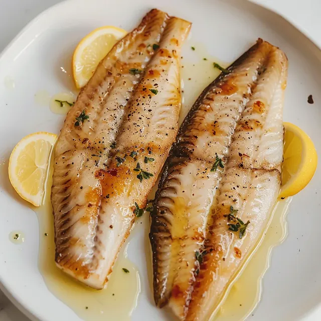 Sole dorée au beurre
