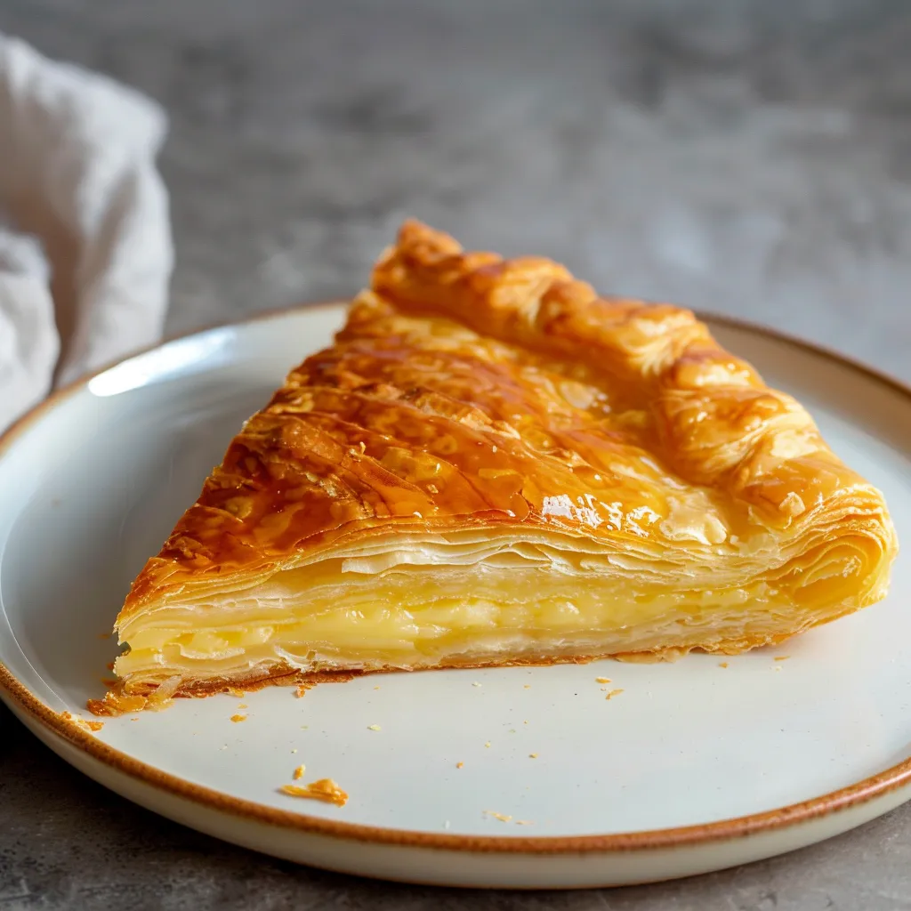 Galette des rois à la frangipane classique