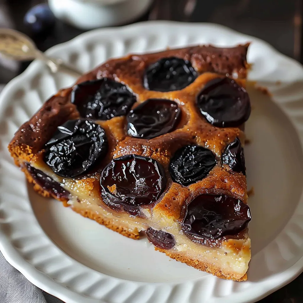 Dessert breton pruneaux