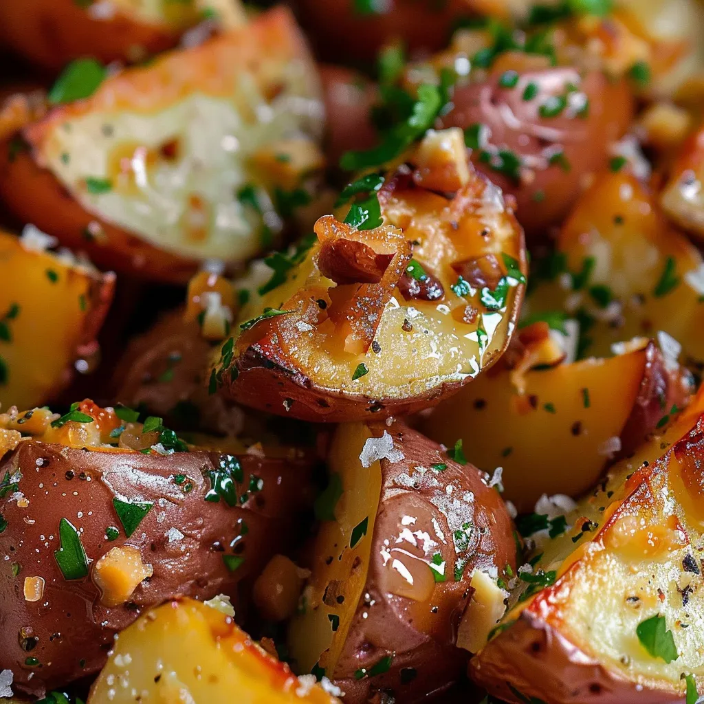 Pommes croustillantes avec beurre noisette