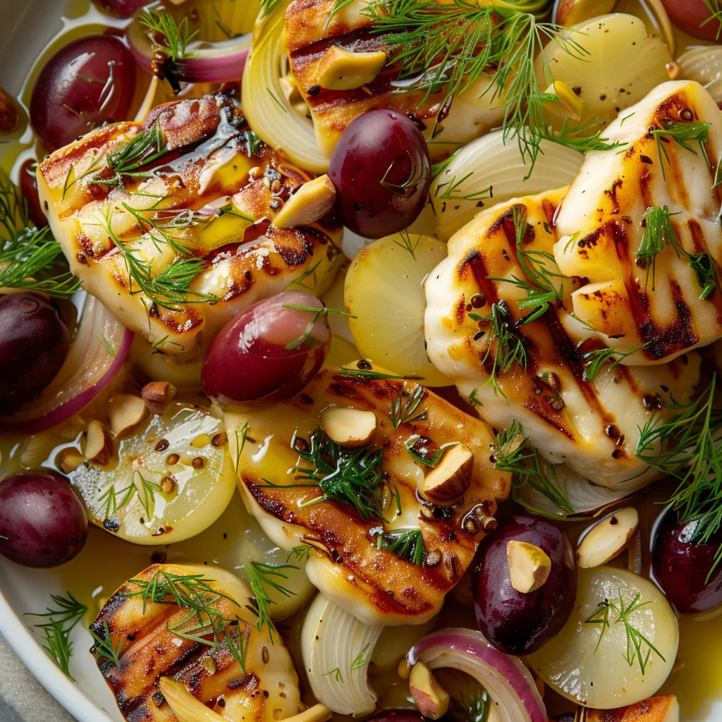Salade tiède aux saveurs méditerranéennes