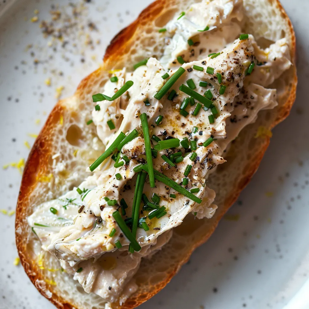 Maquereau fumé et ciboulette