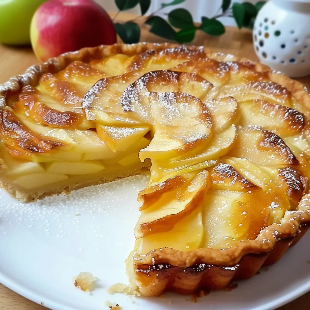 Tarte aux pommes ultra crémeuse astuces faciles
