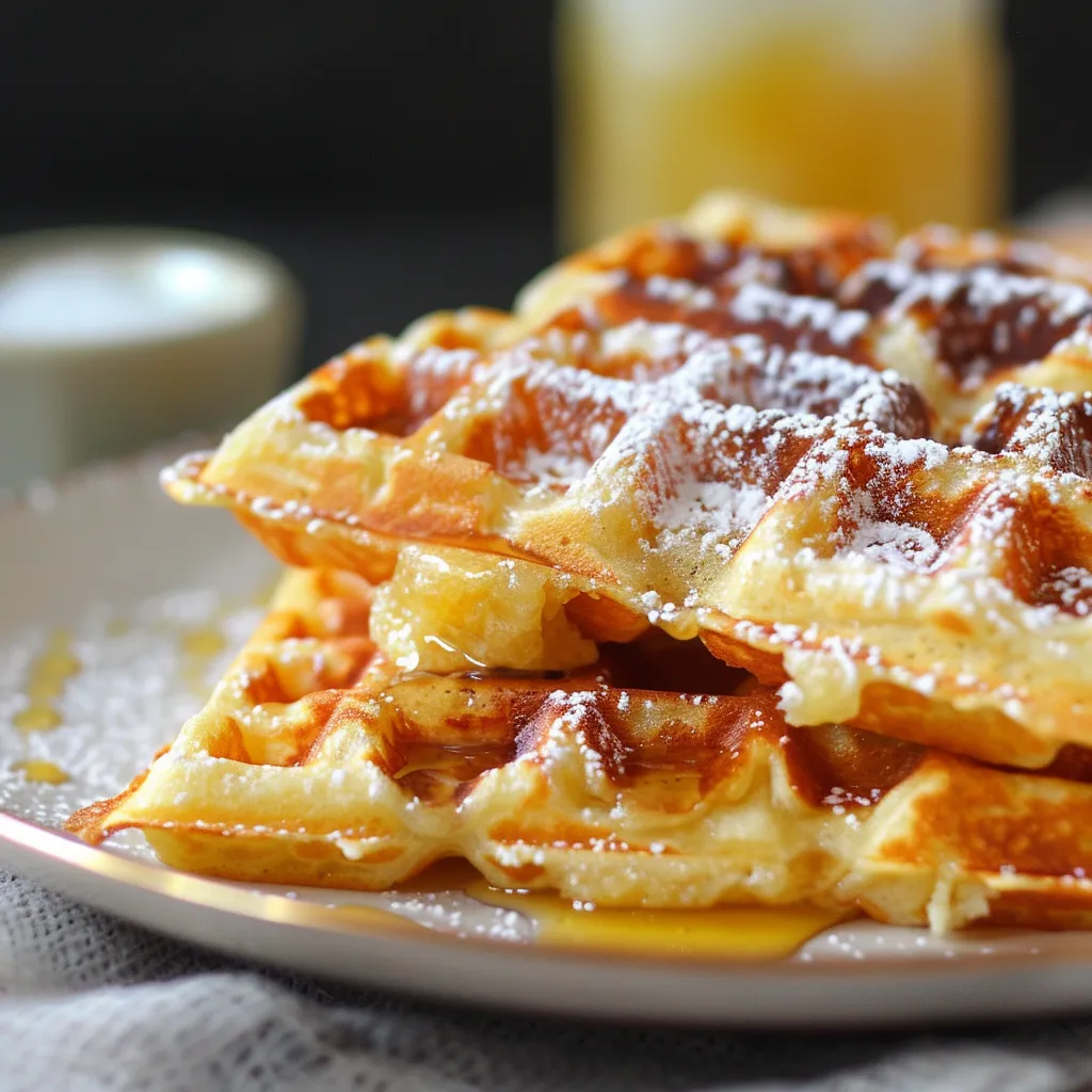 Gaufres Crousti-Moelleuses