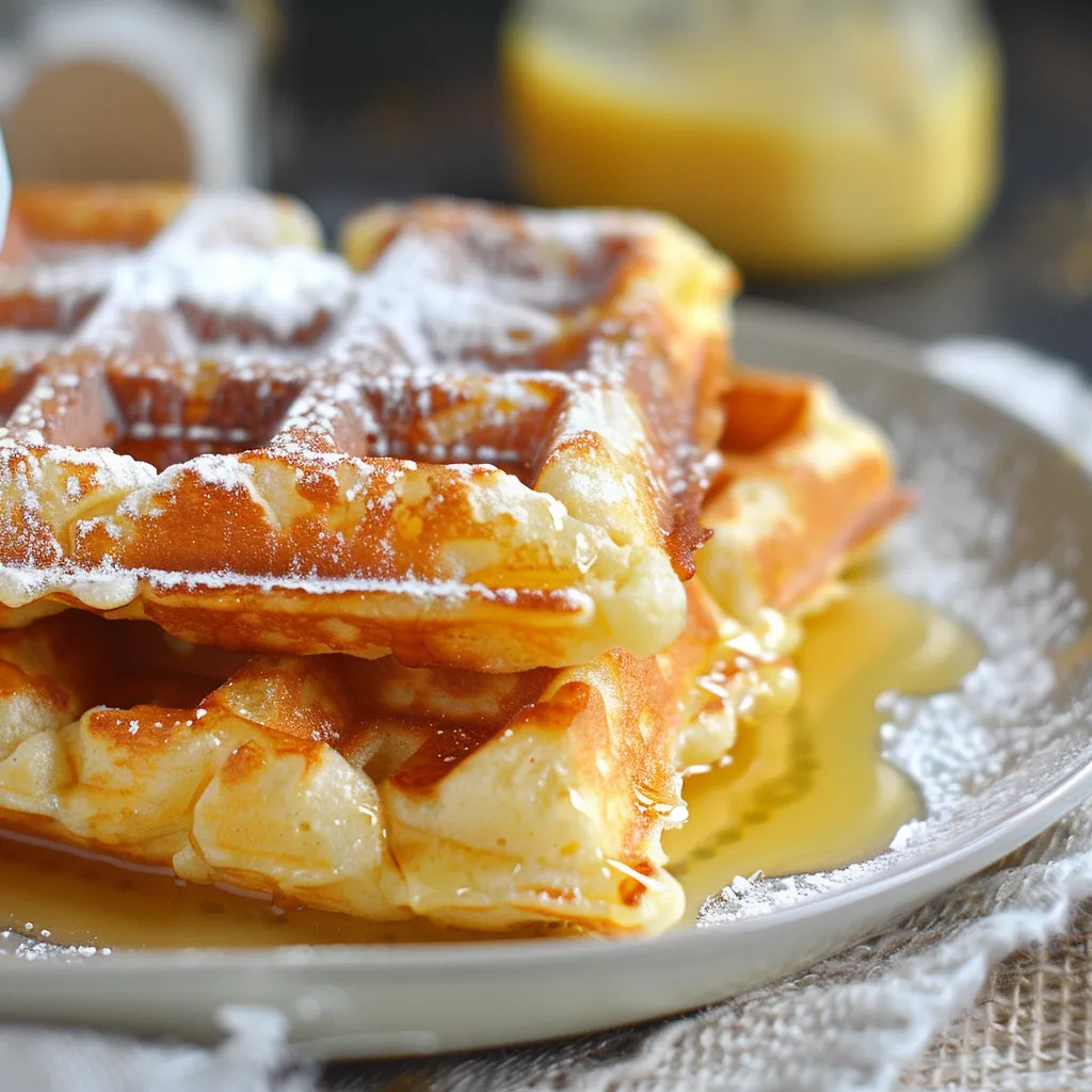 Faites des gaufres maison crousti-moelleuses facilement