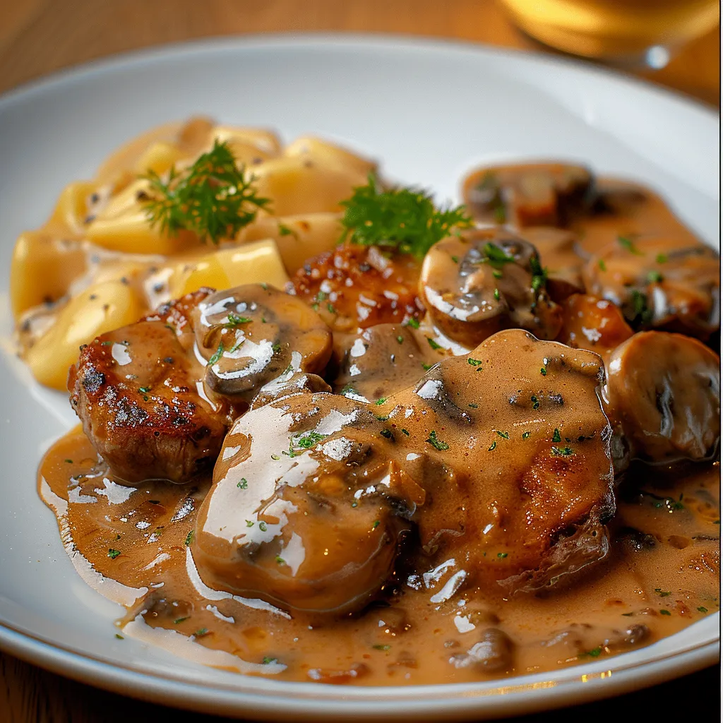 Porc Sauce Savoureuse