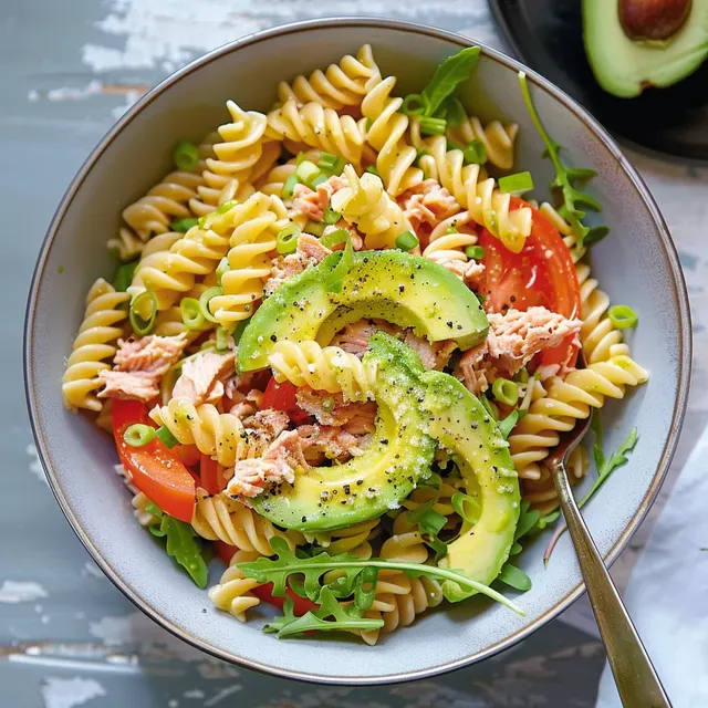 Rotinis au thon et avocat