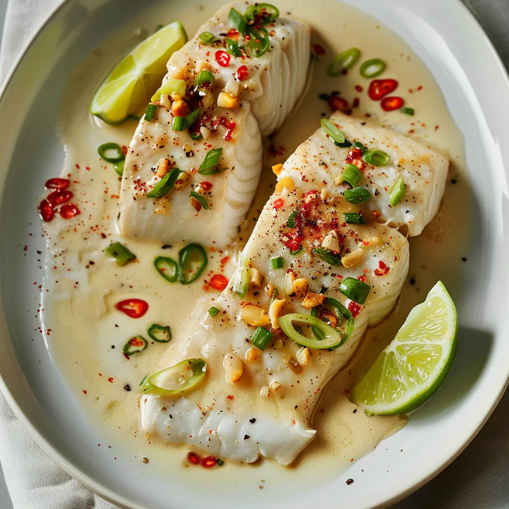 Poisson lait coco