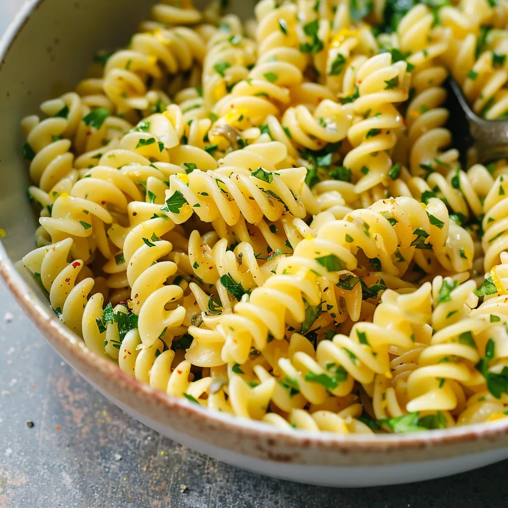 Fusillis saveurs méditerranéennes