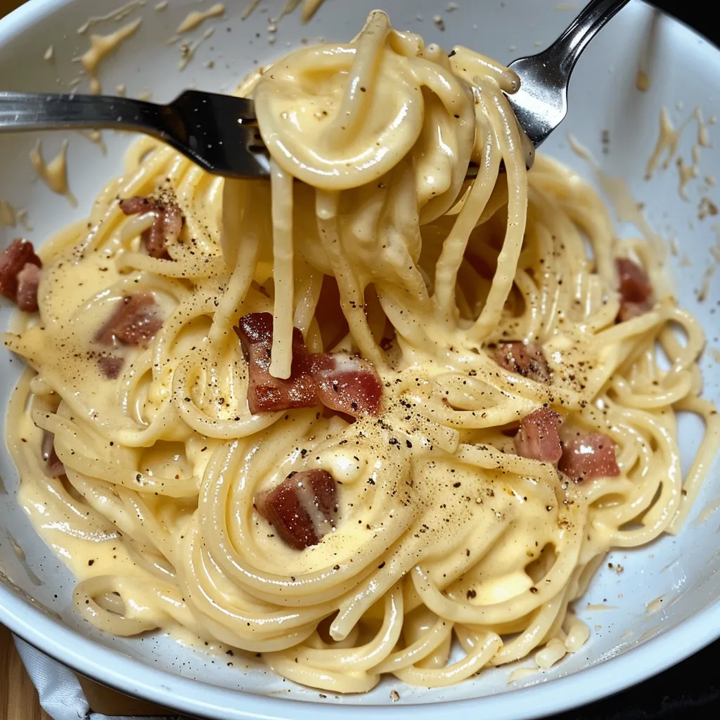 Classique carbonara italienne
