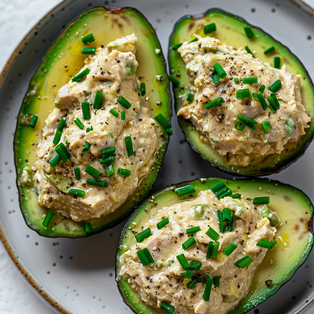 Avocat au thon façon fraîcheur