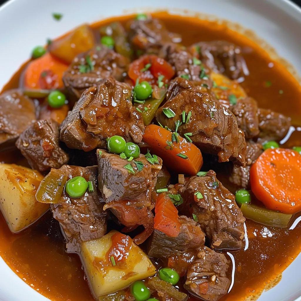 Savoureux Bœuf Mechado français