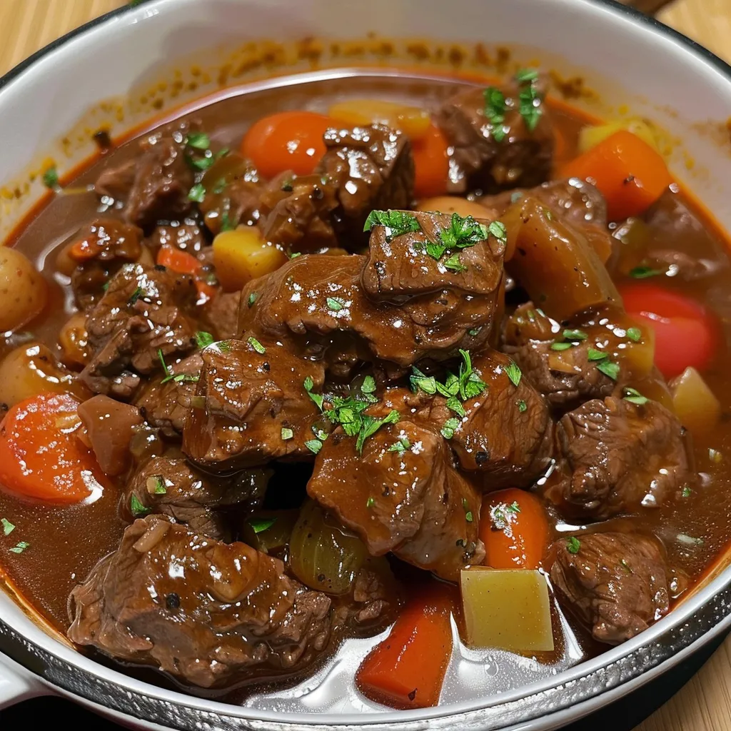 Préparez un délicieux Bœuf Mechado à la française