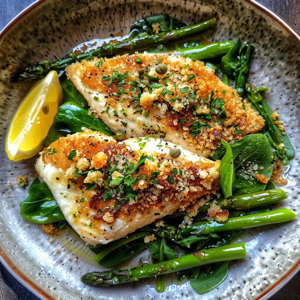 Tilapia doré et salade fraîche