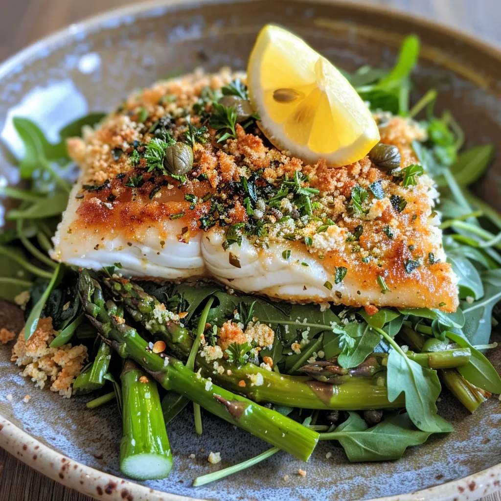 Tilapia poêlé et asperges fraîches