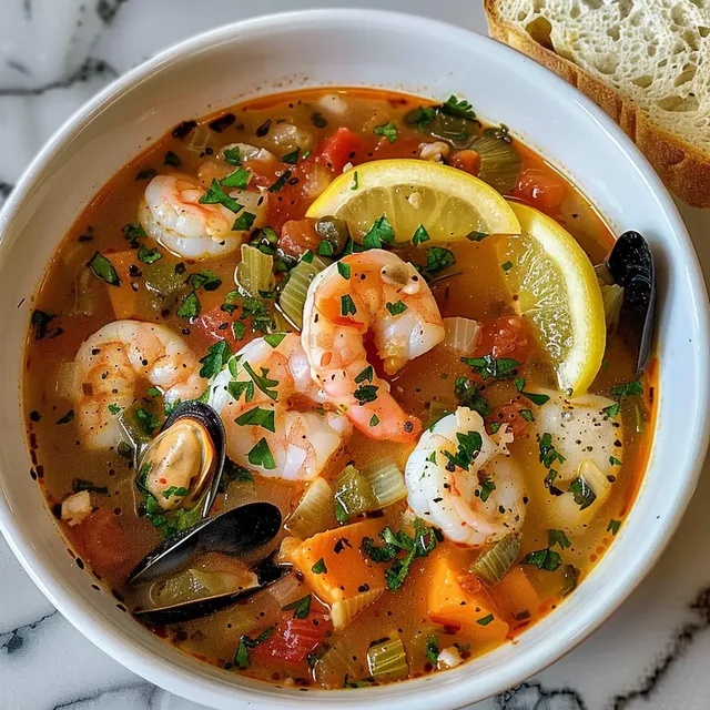 Plat méditerranéen au poisson et safran