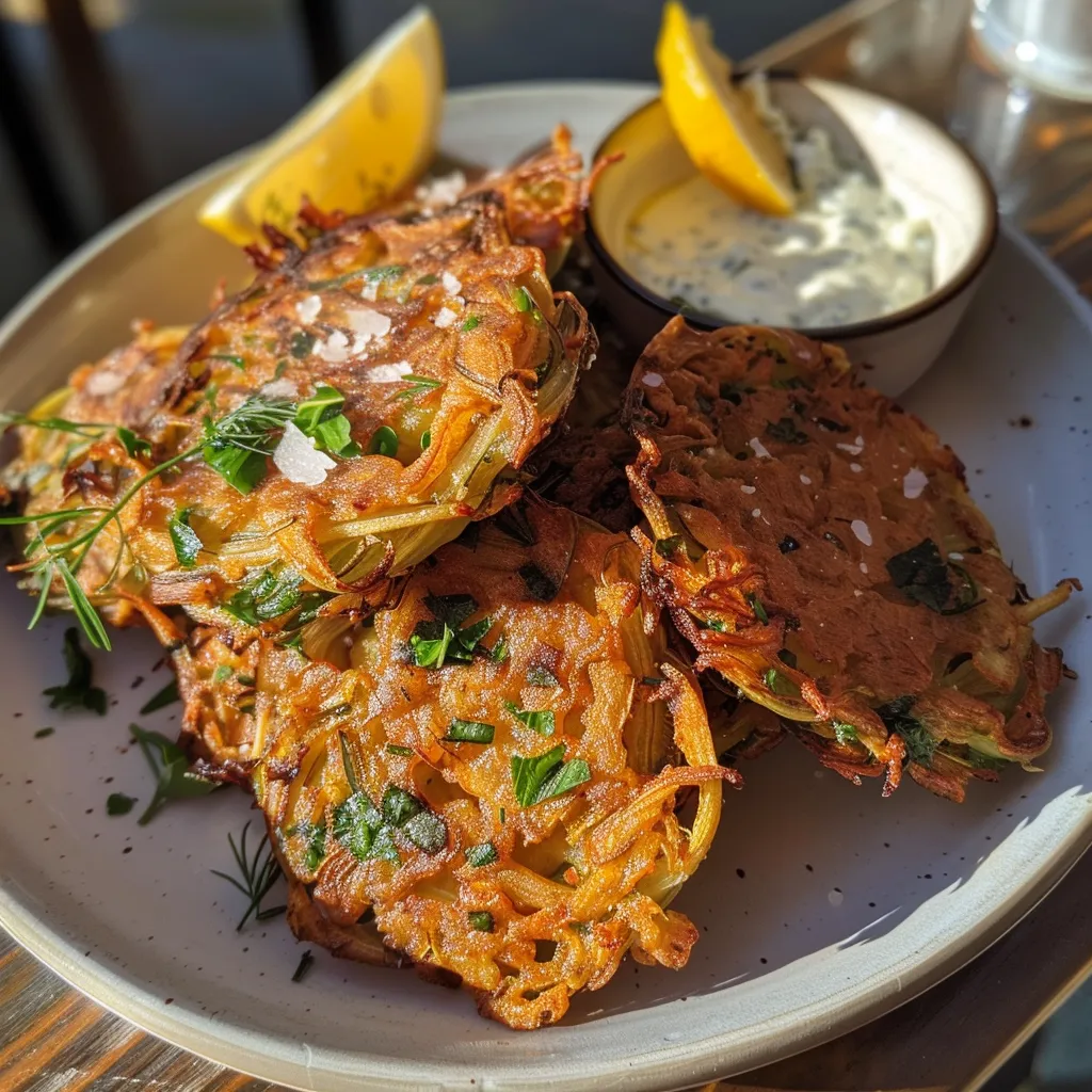 Galettes de fenouil légères