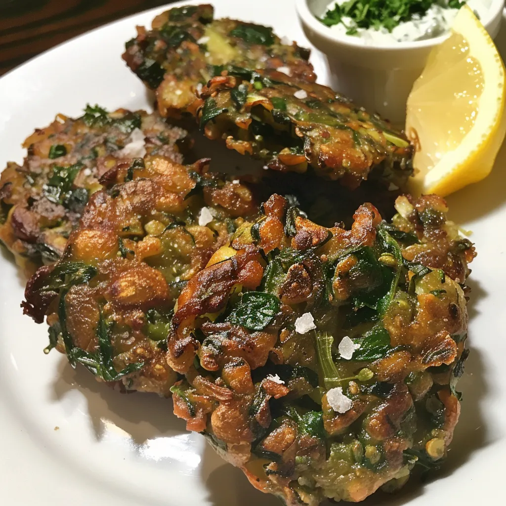 Galettes savoureuses fenouil et herbes fraîches