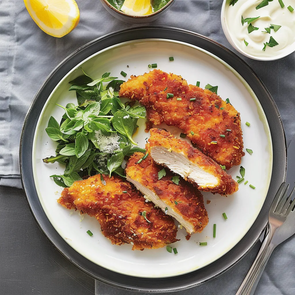 Escalopes de poulet ultra croustillantes et gourmandes