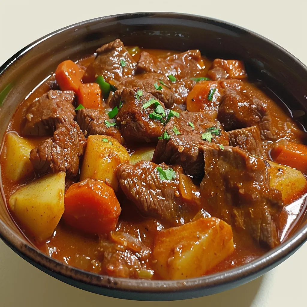 Bœuf tendre version française avec sauce gourmande et légumes