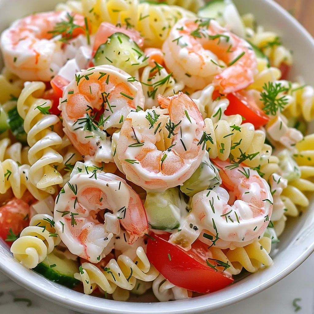 Salade fraîcheur aux pâtes océanes