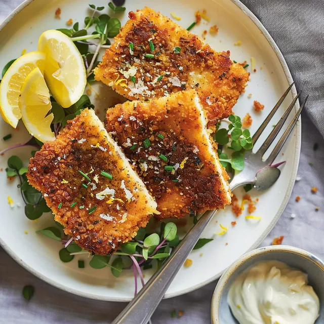 Tofu croustillant citron