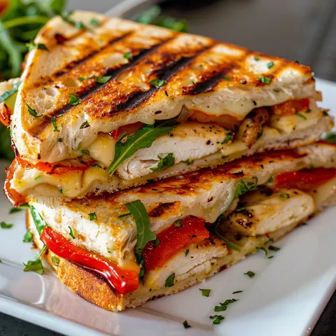 Poulet poivron gouda