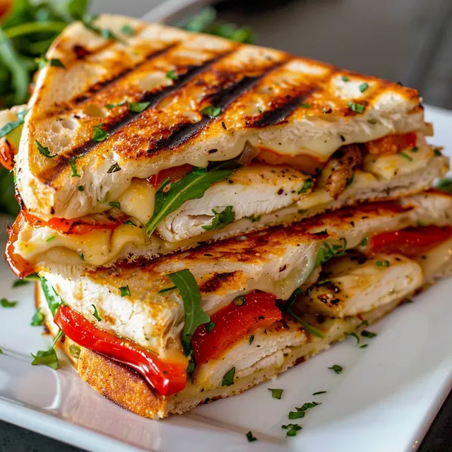 Poulet poivron gouda