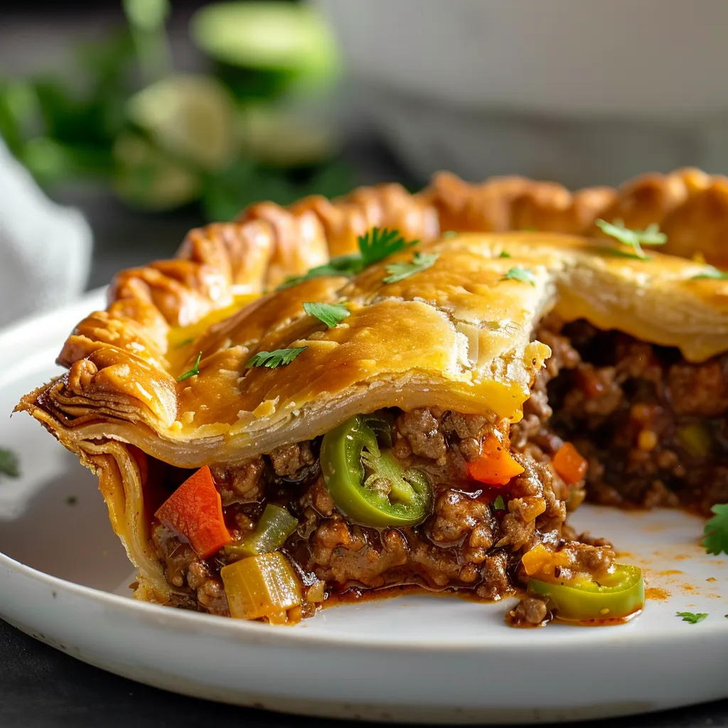 Pâté au boeuf épicé