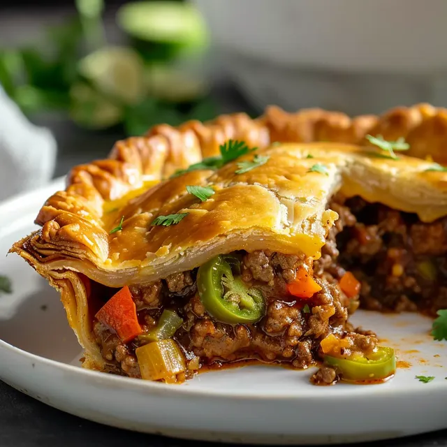 Pâté au boeuf épicé