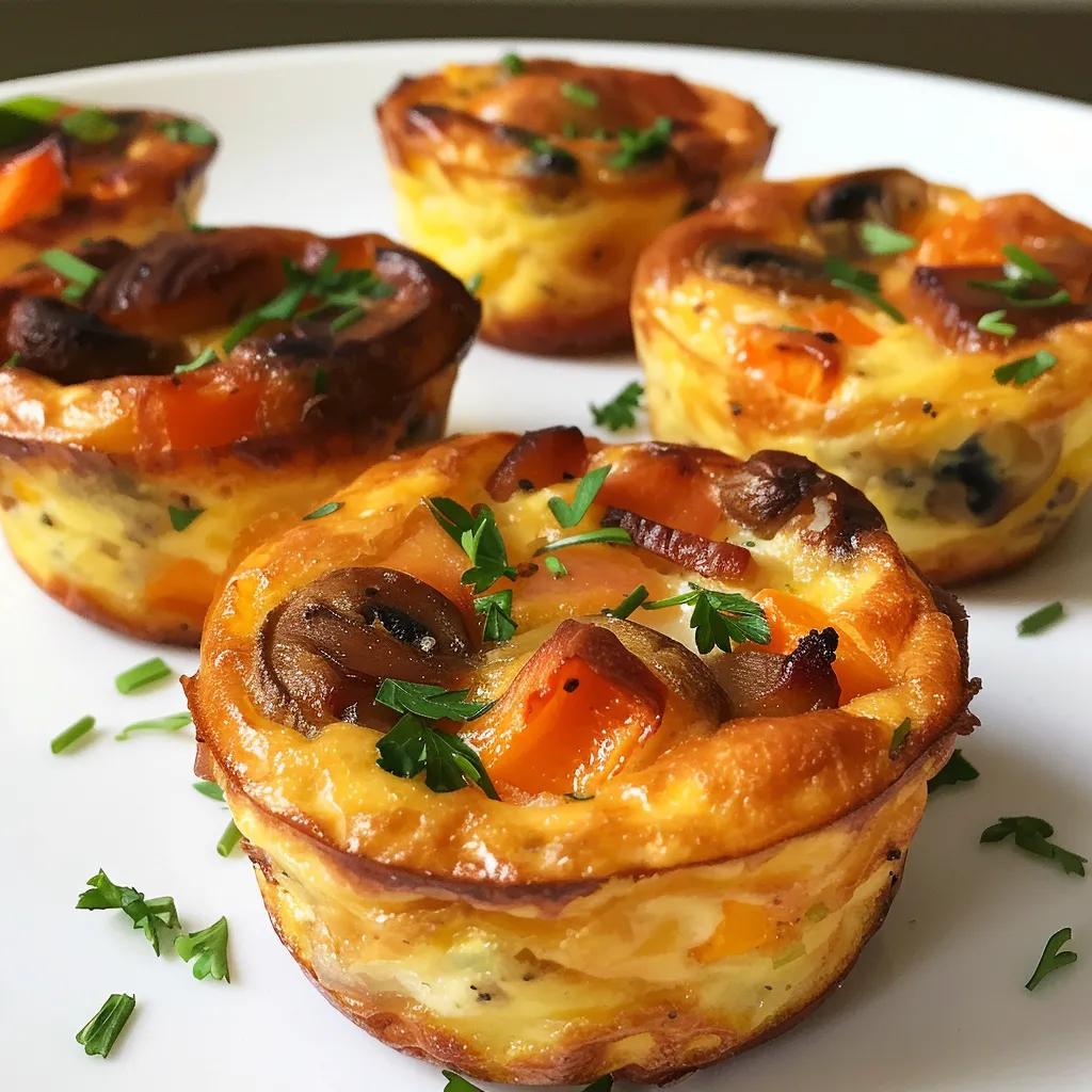 Mini quiches légères faciles