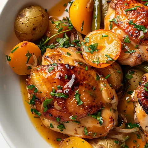 Savoureux poulet au gingembre