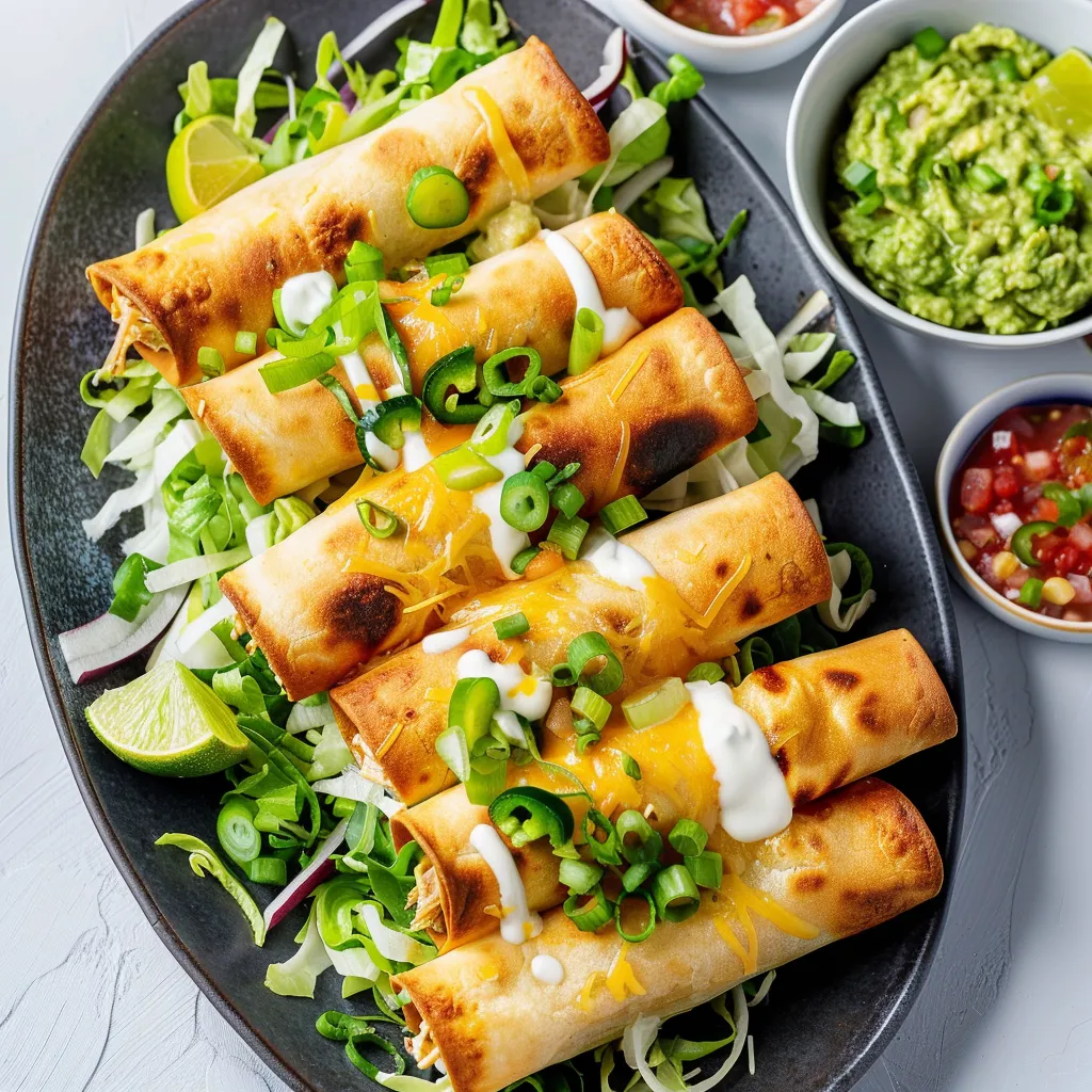 Croustillantes tortillas au poulet