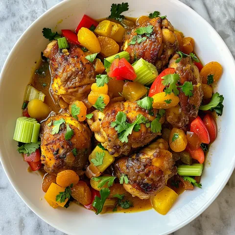 Gingembre curcuma poulet
