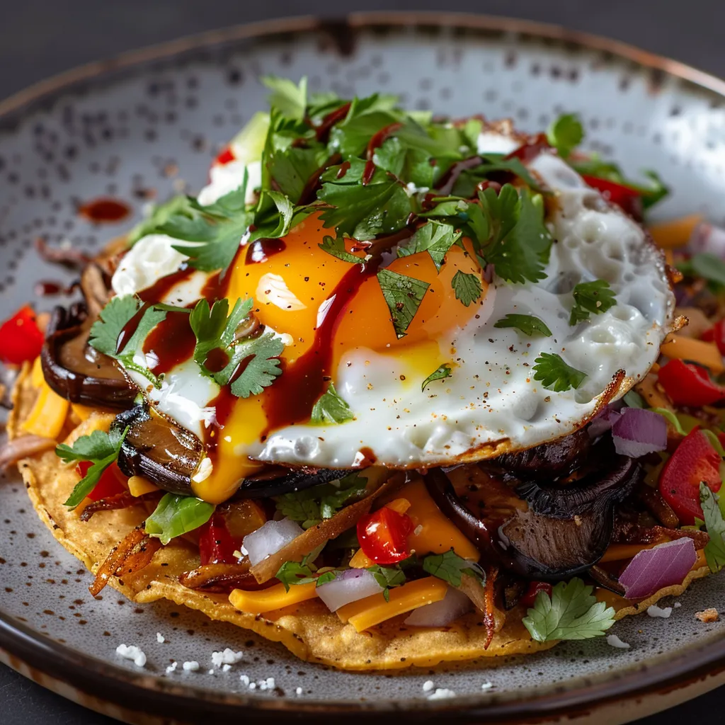 Œufs grillés barbecue