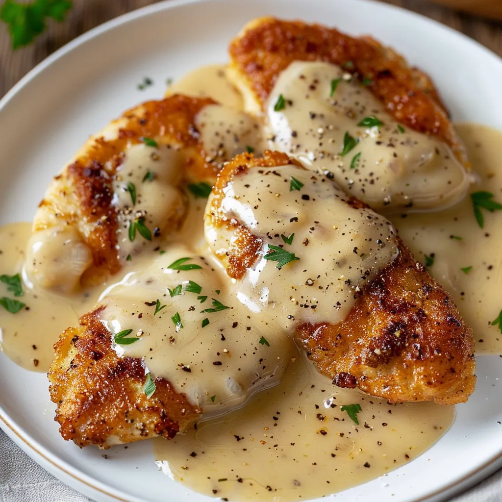 Poulet Crème Parmesan