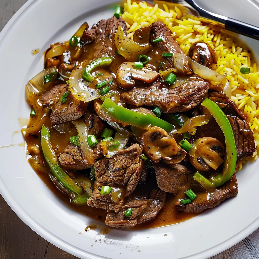 Bœuf légumes poivrons