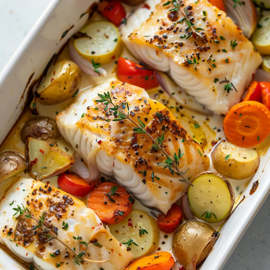 Cabillaud tendre et savoureux