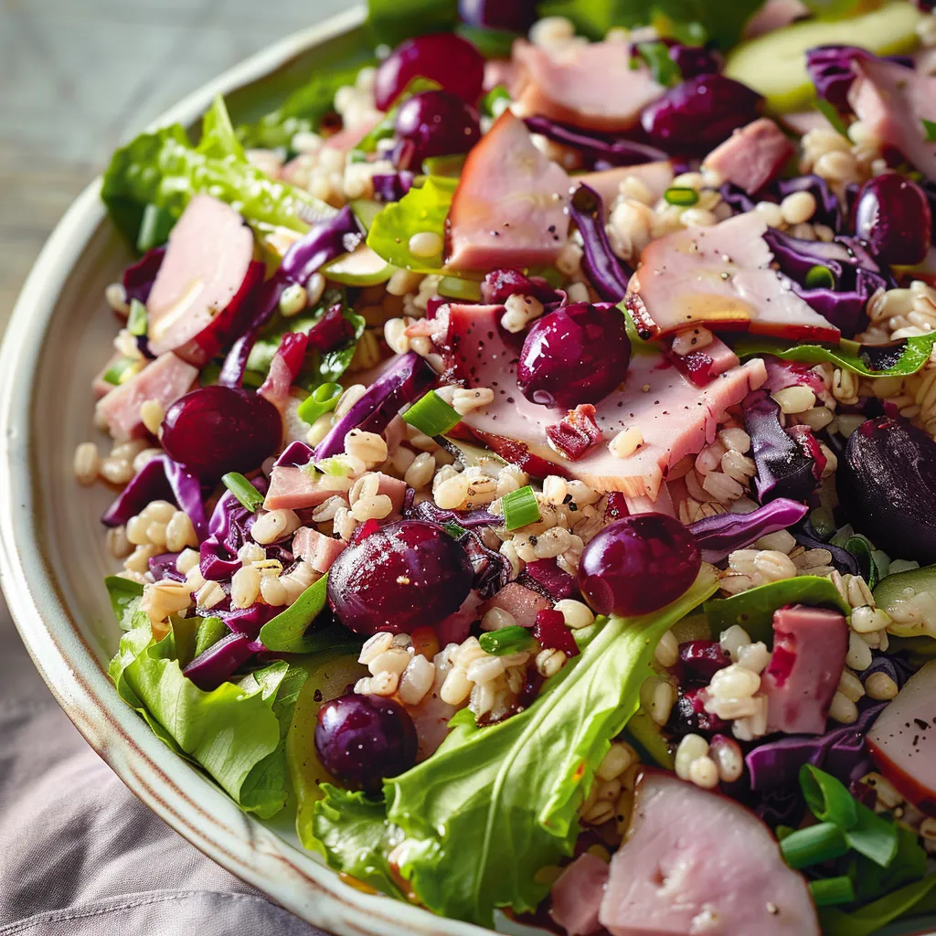 Associez orge et chou grillé