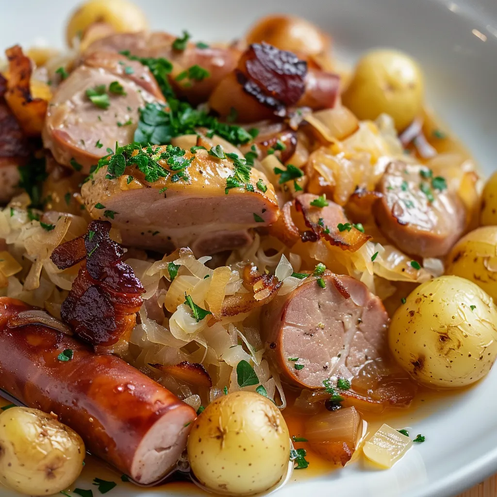 Garniture de choucroute d'Alsace