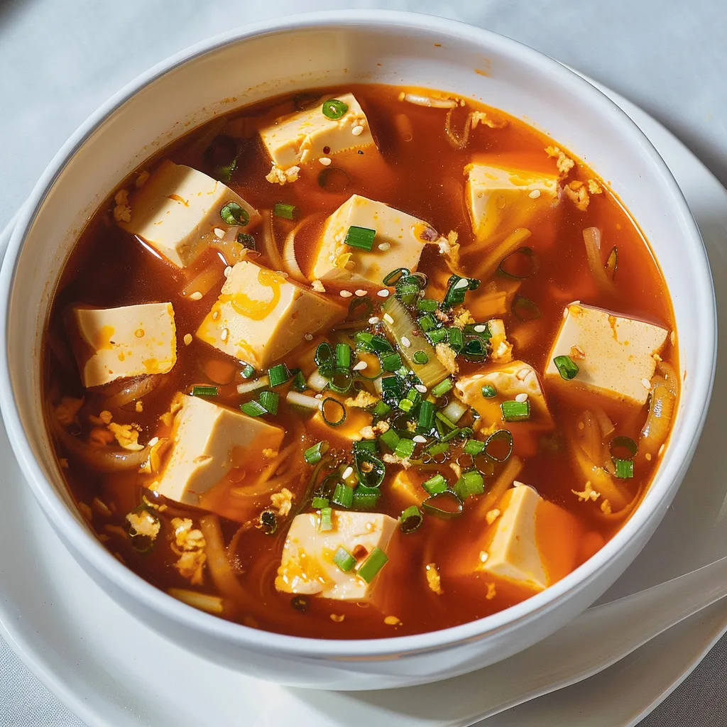 Facile tofu aigre-piquante